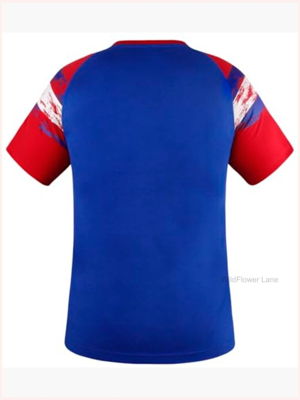 Women's Football Raglan Sleeve V-Neck T-Shirt Fan Gear Tee - Picture 5 of 7